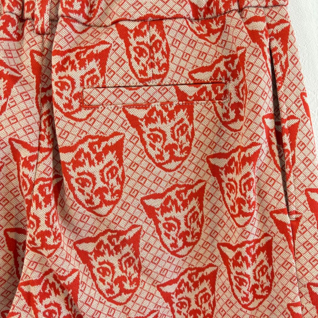 【良品】GUCCI グッチ キッズ ジャージ パンツ GG柄 アニマル 総柄