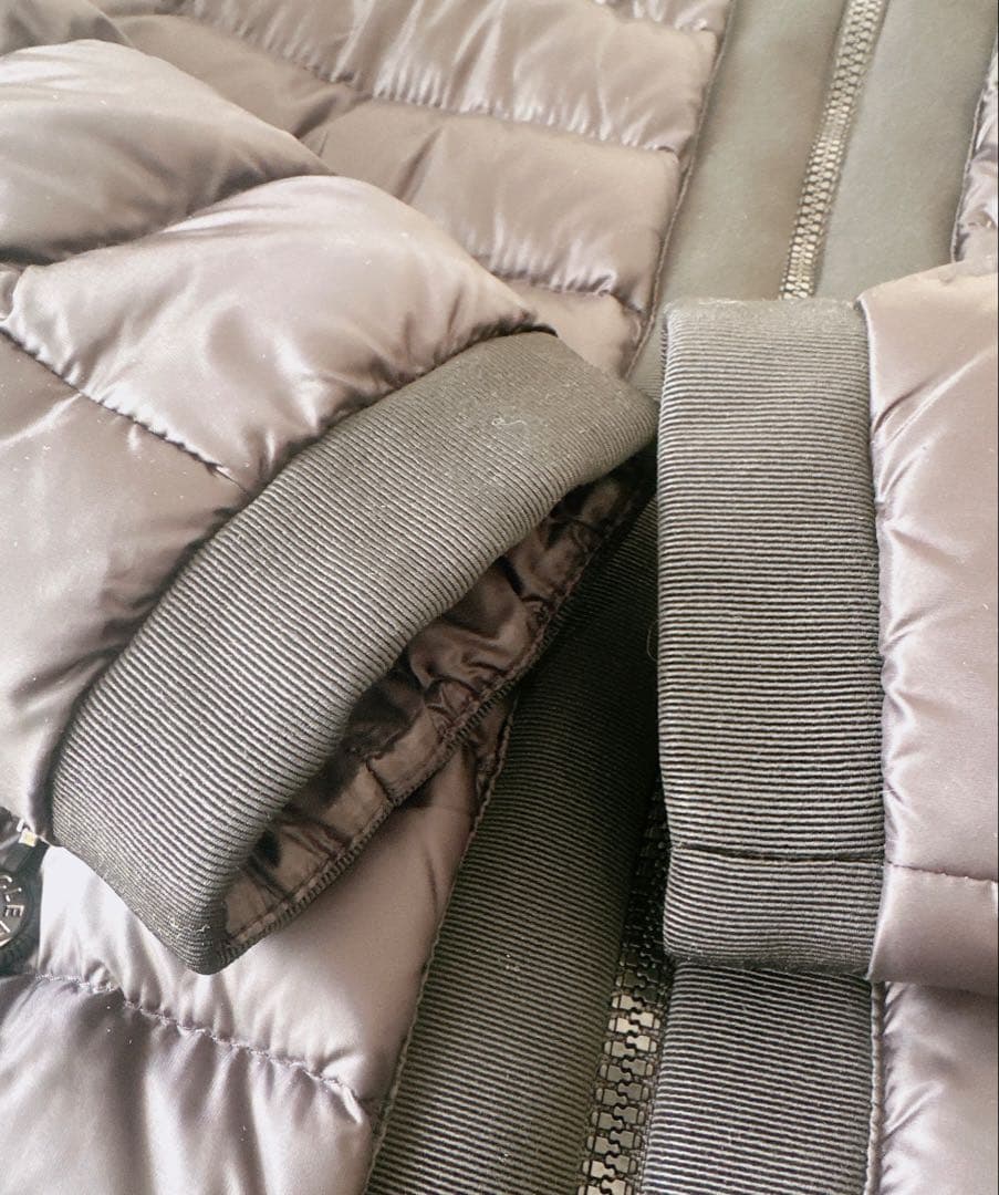 MONCLER モンクレール ノーカラー ダウンジャケット 黒 2