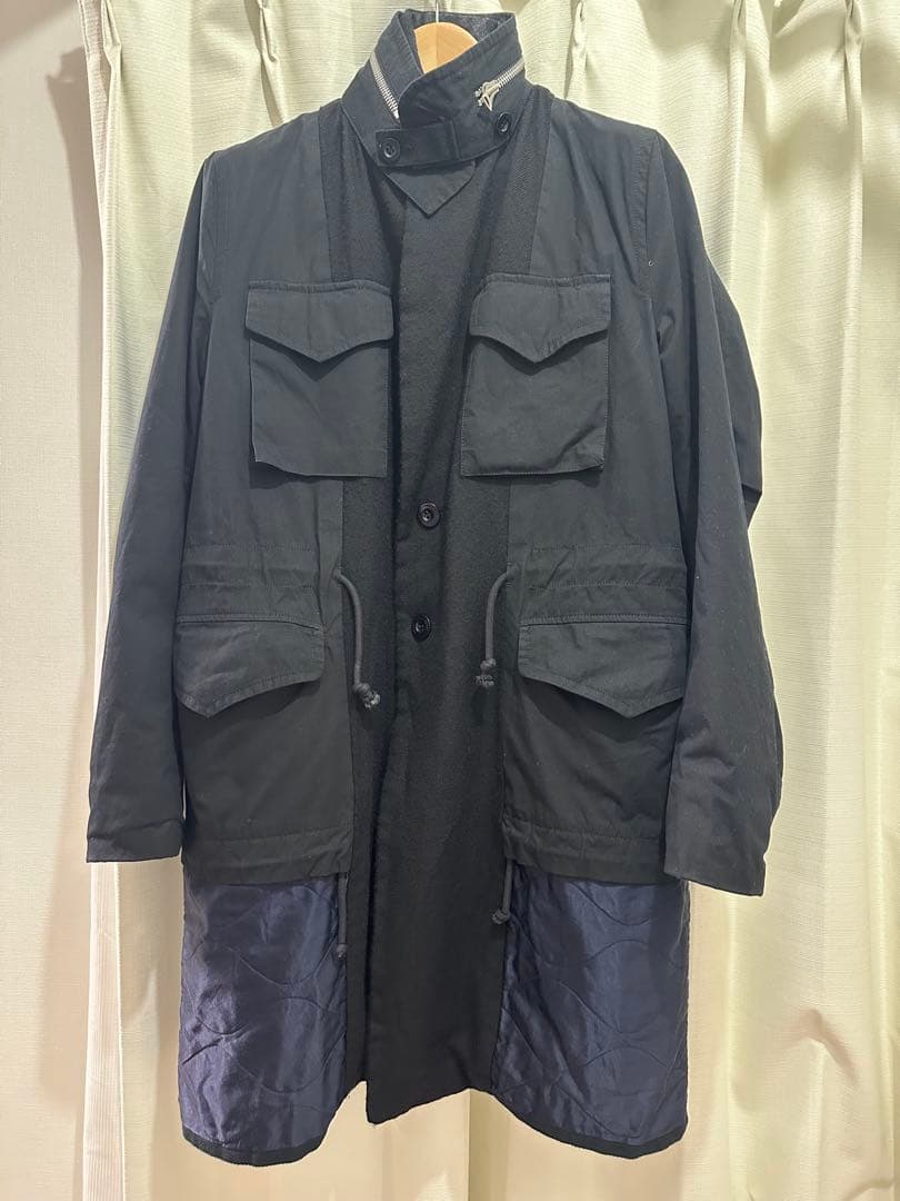ジャケット・アウター sacai 20aw solid shrivel coat