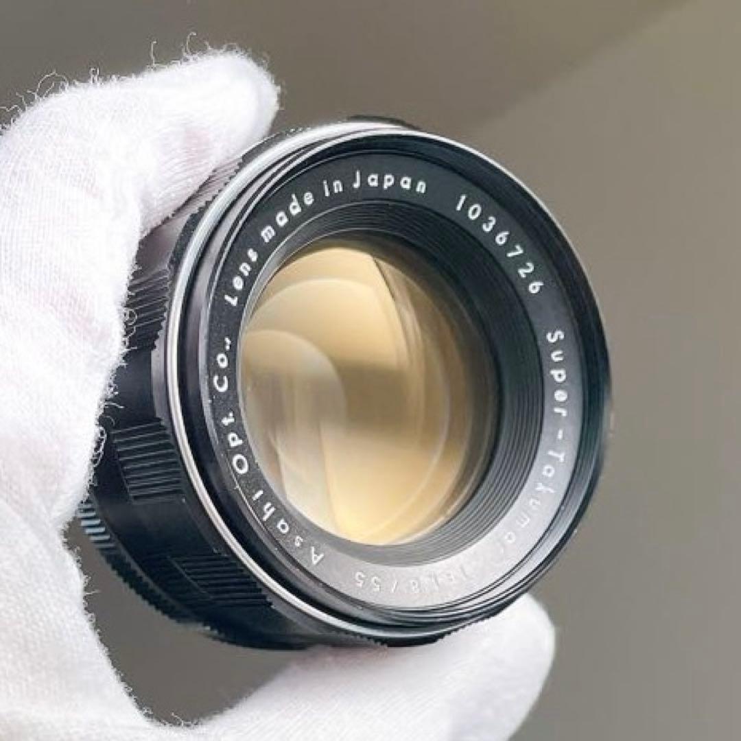 【外観美品】Super Takumar 55mm f1.8 M42 前期型