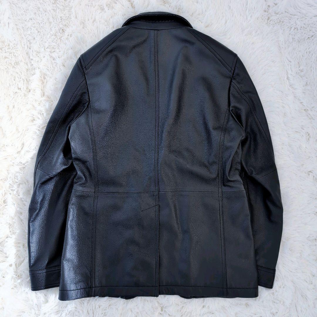 未使用タグ付き✨ ジョゼフオム ライトゴート シュリンクレザージャケット 24年