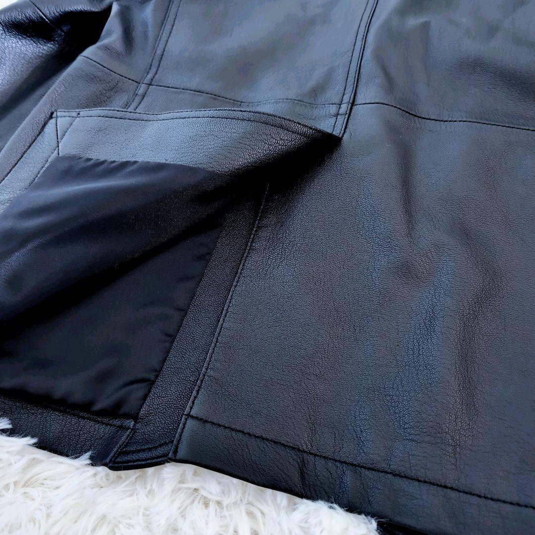 未使用タグ付き✨ ジョゼフオム ライトゴート シュリンクレザージャケット 24年