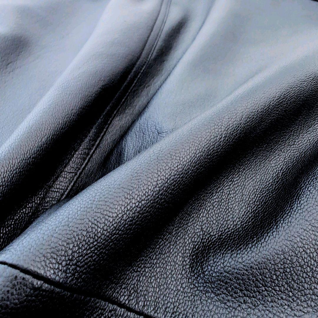 未使用タグ付き✨ ジョゼフオム ライトゴート シュリンクレザージャケット 24年