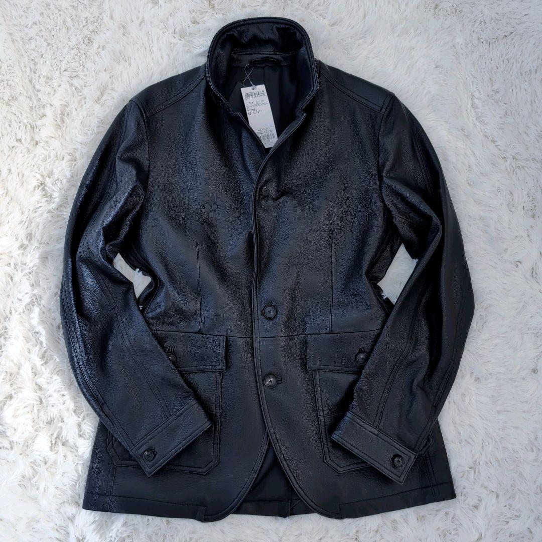 未使用タグ付き✨ ジョゼフオム ライトゴート シュリンクレザージャケット 24年