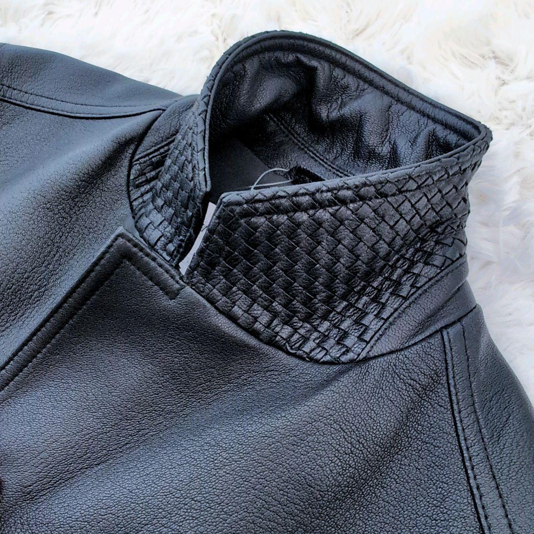 未使用タグ付き✨ ジョゼフオム ライトゴート シュリンクレザージャケット 24年