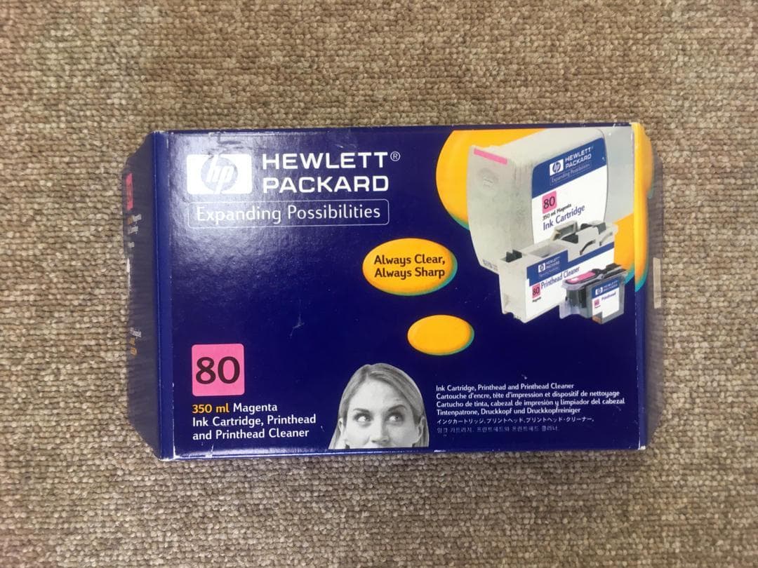 【純正】HP DesignJet インクカートリッジ80セット【6本】