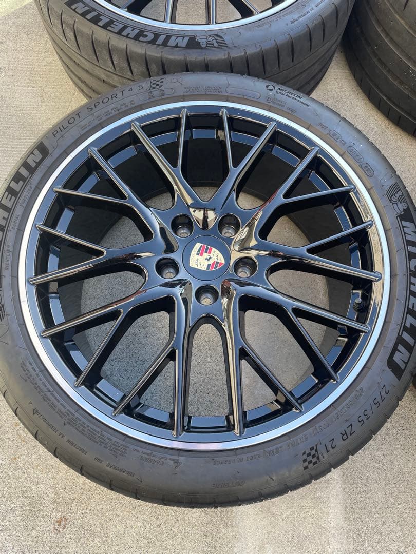 ポルシェ21インチ タイヤ ホイール セット パナメーラ 971 4本