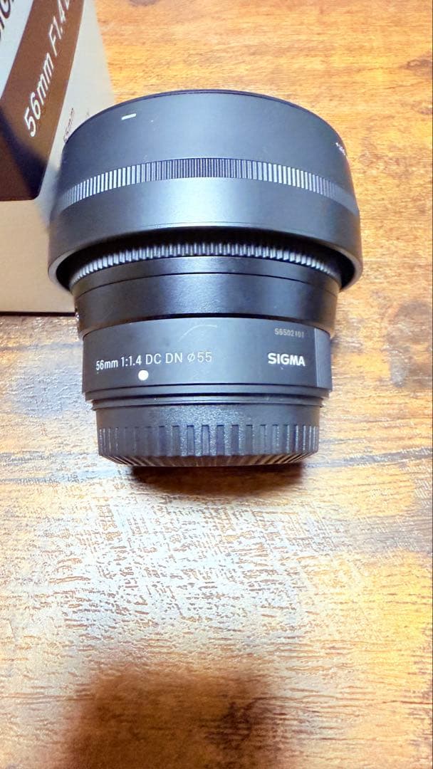 SIGMA 56mm F1.4 DC DN レンズ Xマウント フジフイルム