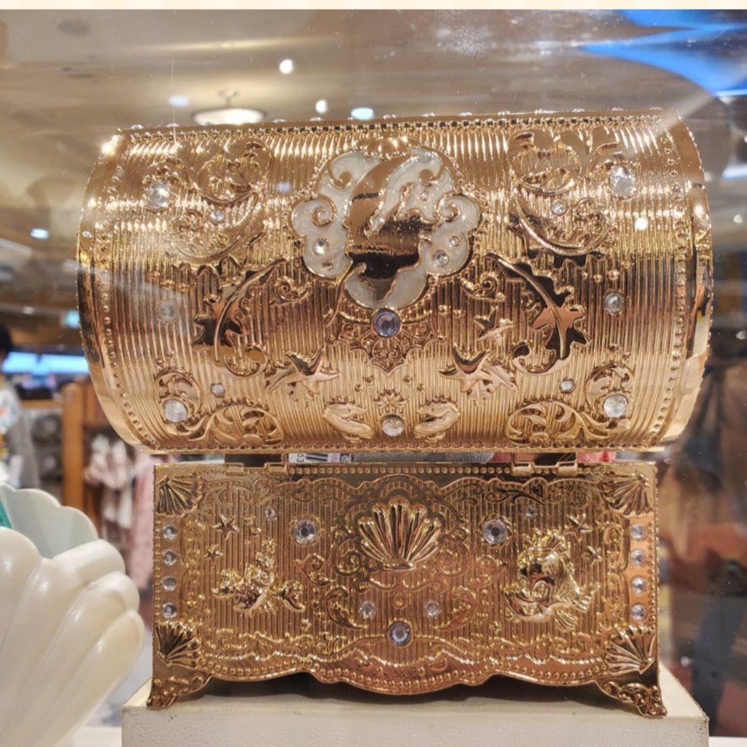 ★DISNEY STORE　 新品未使用　ゴールド　リトルマーメイド
