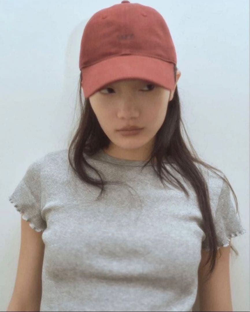 【美品】VAKT. CAP I ★BURGUNDY ベースボールキャップ