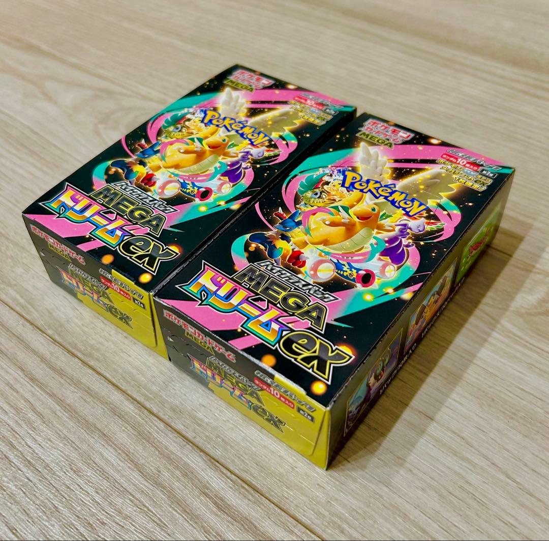 ポケモンカードゲーム MEGAドリームex BOX新品未開封シュリンク無し
