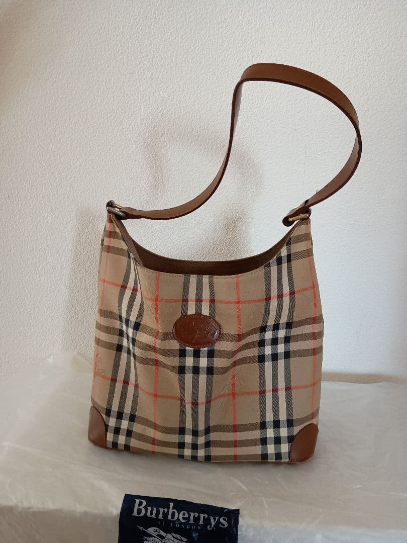 Burberrys チェック柄 ボストンバッグ & ショルダーバッグ セット