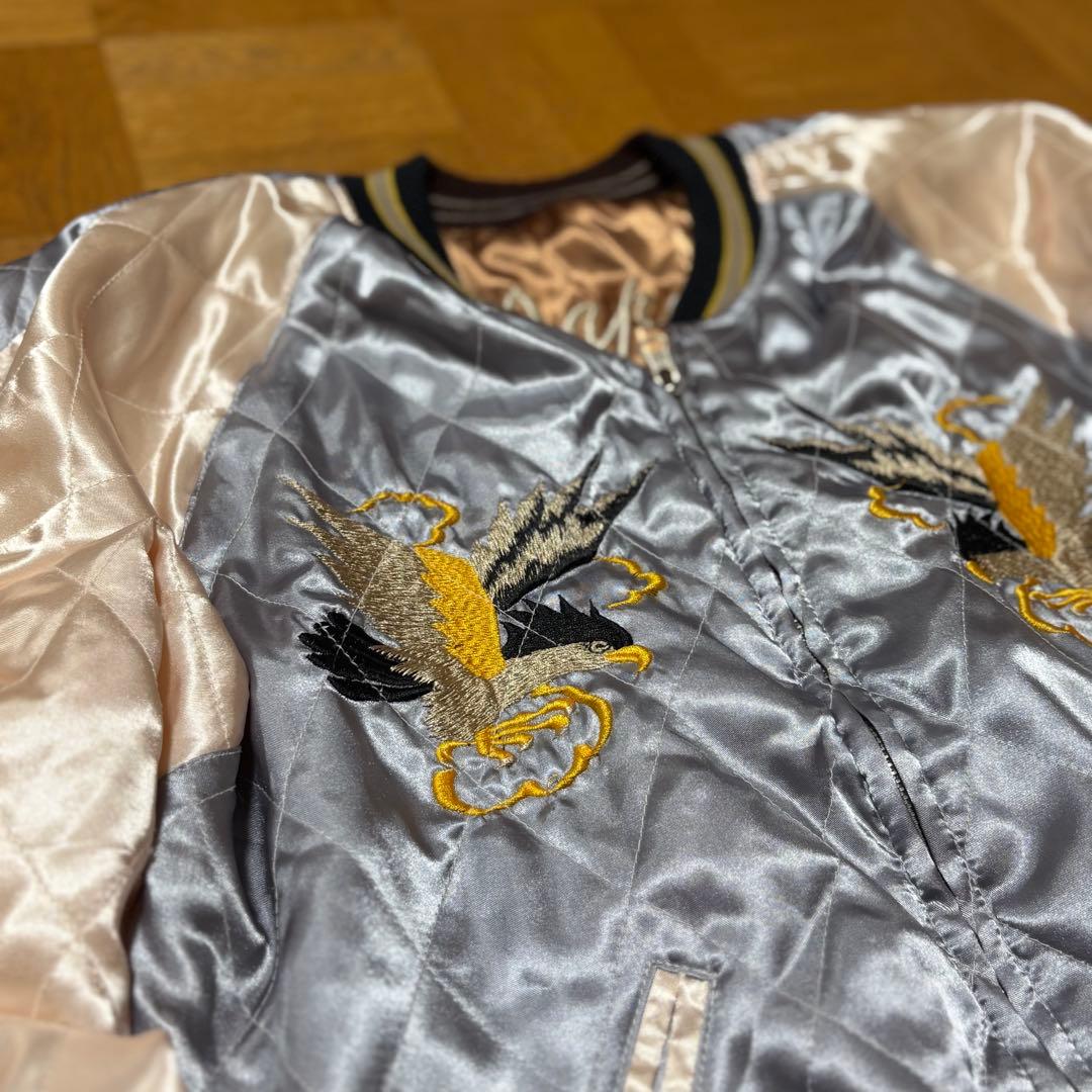 ス*ン様 スカジャン　リバーシブル　M 片面キルティング