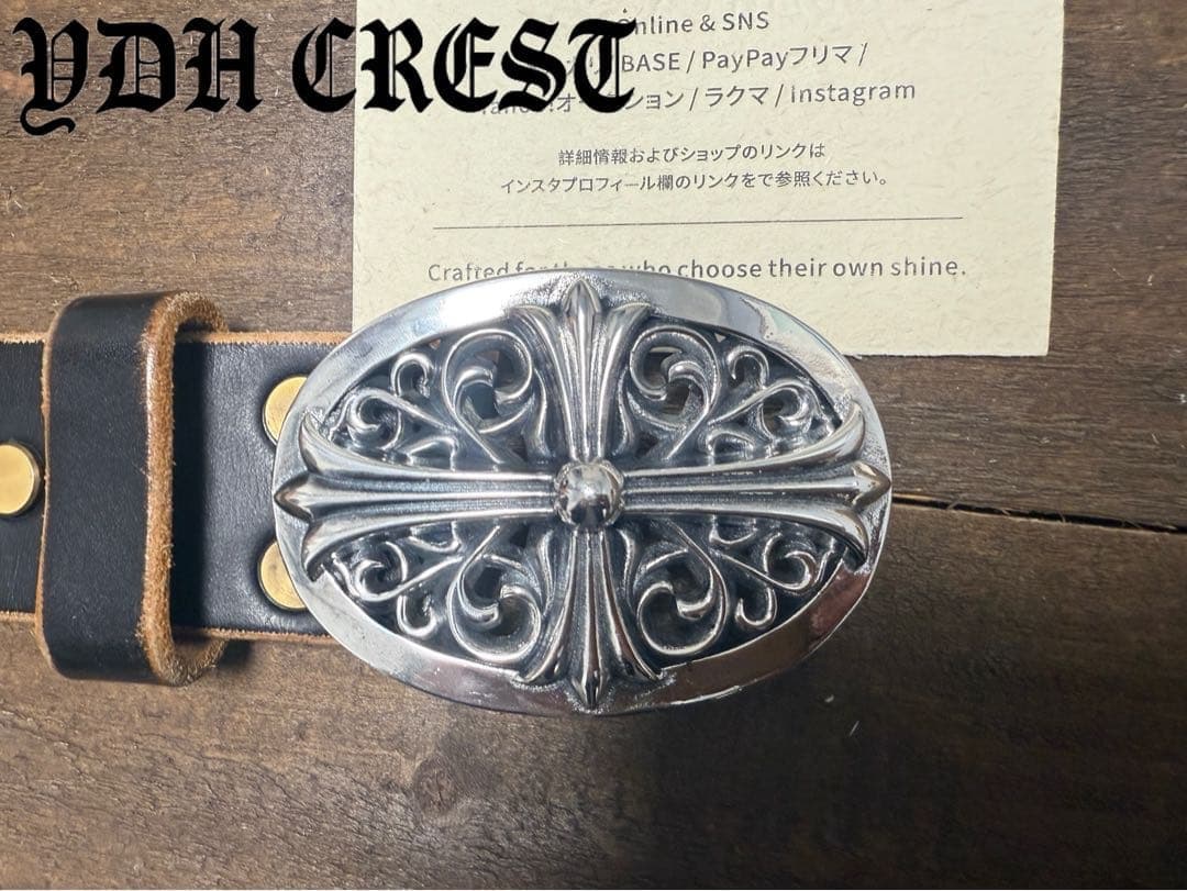 ★CCKRO　シルバーベルトバックル　こだわり派向け　刻印有り