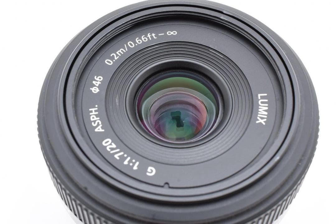 良品 Panasonic LUMIX G 20mm F1.7 ASPH.