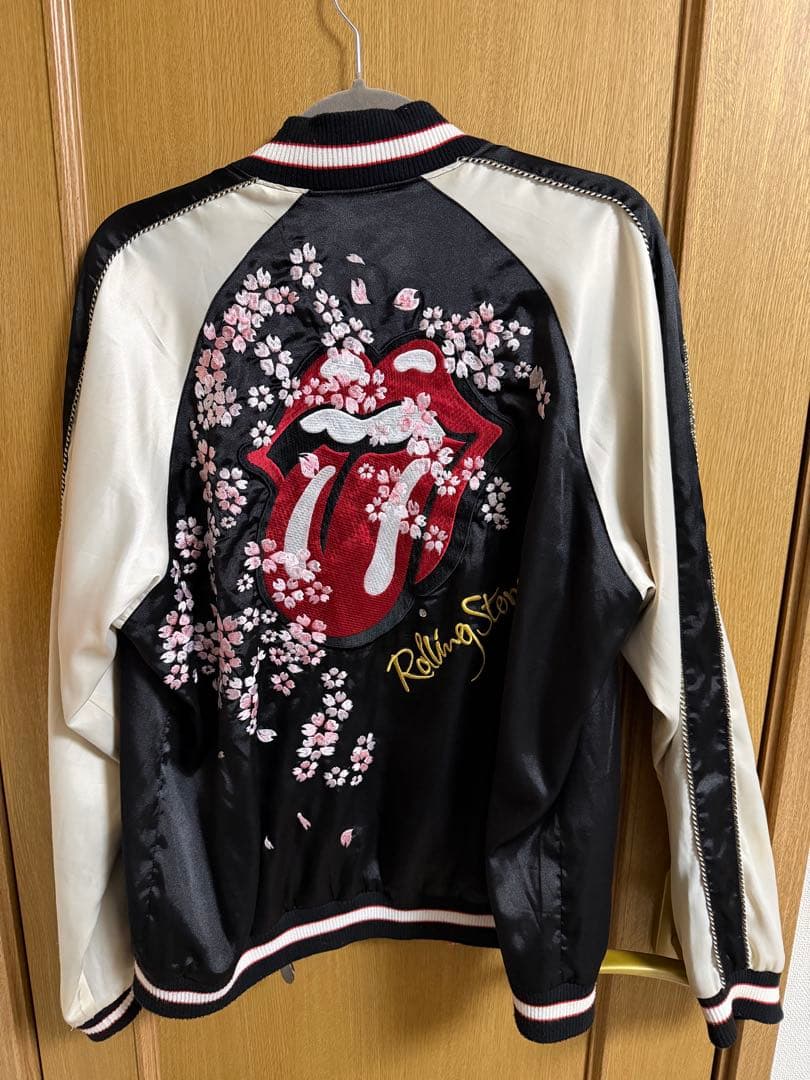 ローリングストーンズ スカジャン リバーシブル 東洋エンタープライズ 港商