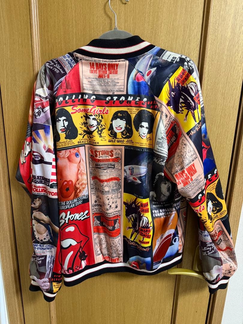 ローリングストーンズ スカジャン リバーシブル 東洋エンタープライズ 港商