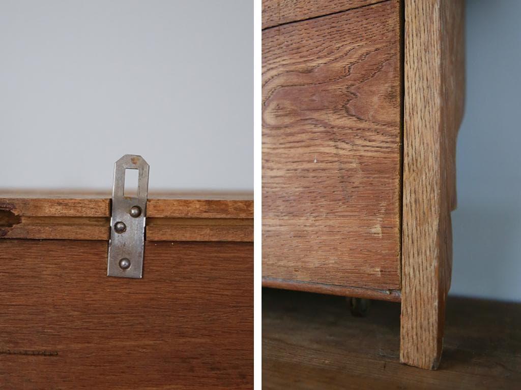 フランスアンティーク木製ウォールフック/シェルフ/壁掛けラック(86-162)