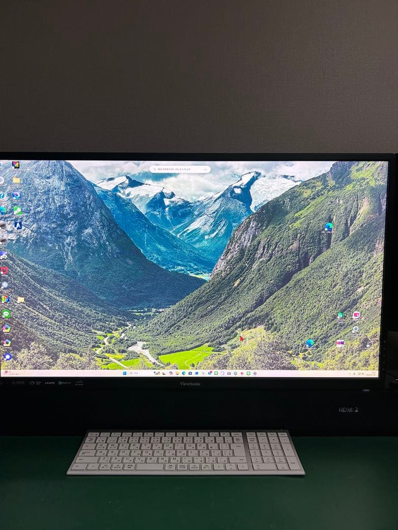 ViewSonic 4Kモニター　VX3211-4K-MHD