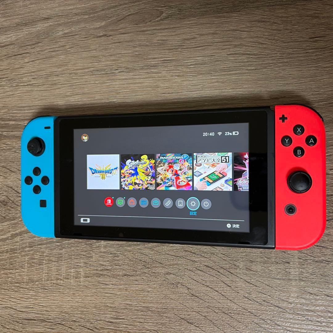 Nintendo Switch 本体 ドッグ グレー Joy-Con