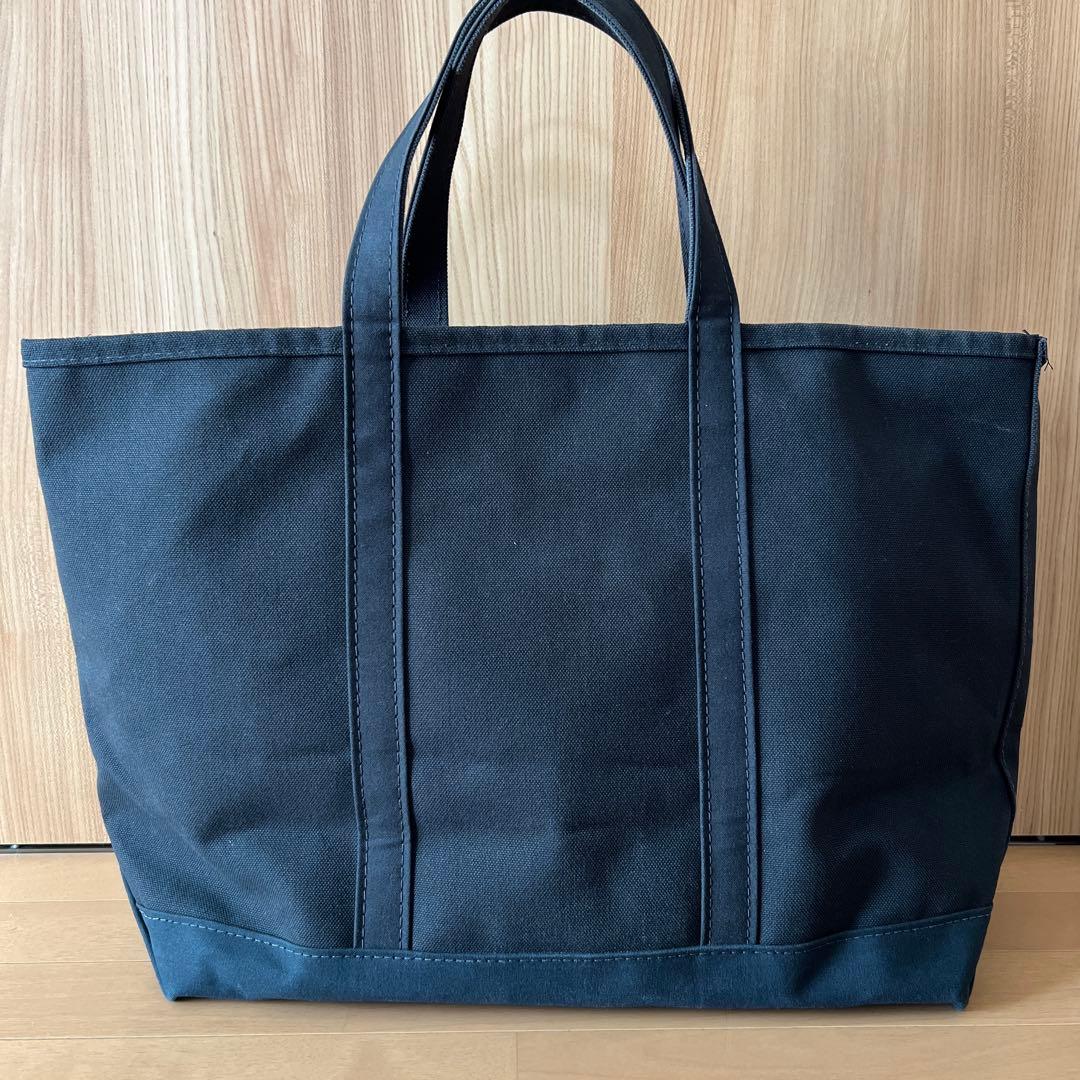 エルエルビーン　ボートアンドトート　オープントップ　ブラック