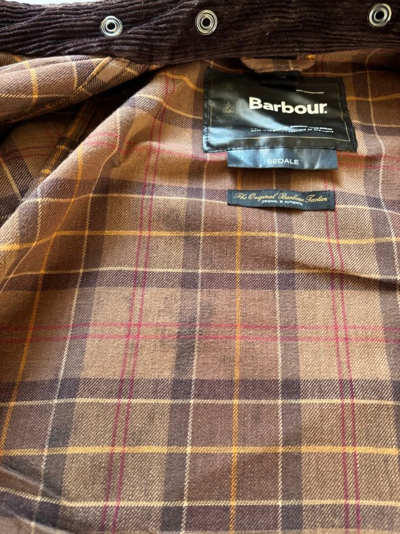 BarbourバブアーBEDALEビデイル ラスティック　ワックスド40英国製