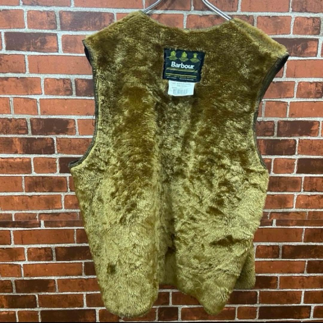 【90s】B6 Barbour ファーベスト C42 古着ベスト イングランド製