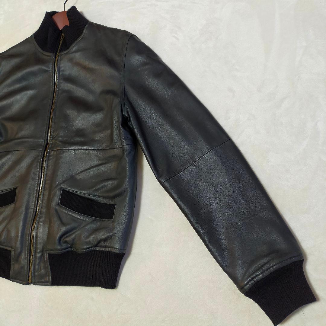 A.P.C.　羊革　レザージャケット　ライダースジャケット