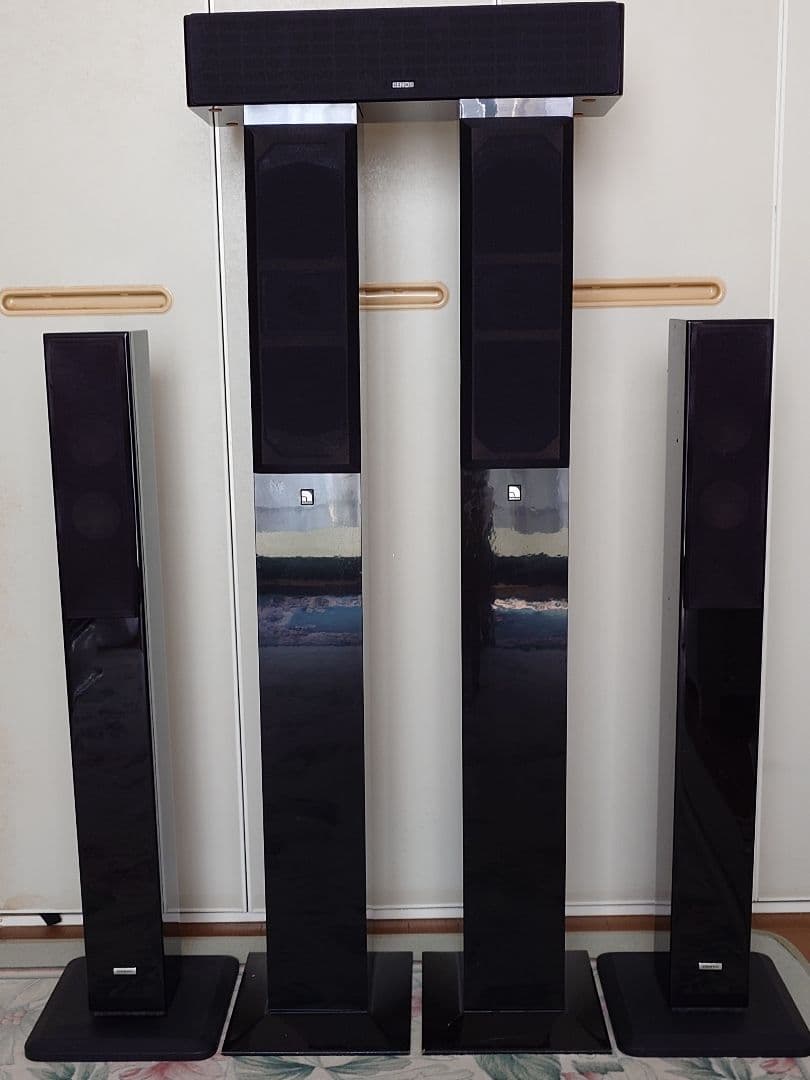 DENON他スピーカーセット ブラック 5スピーカー
