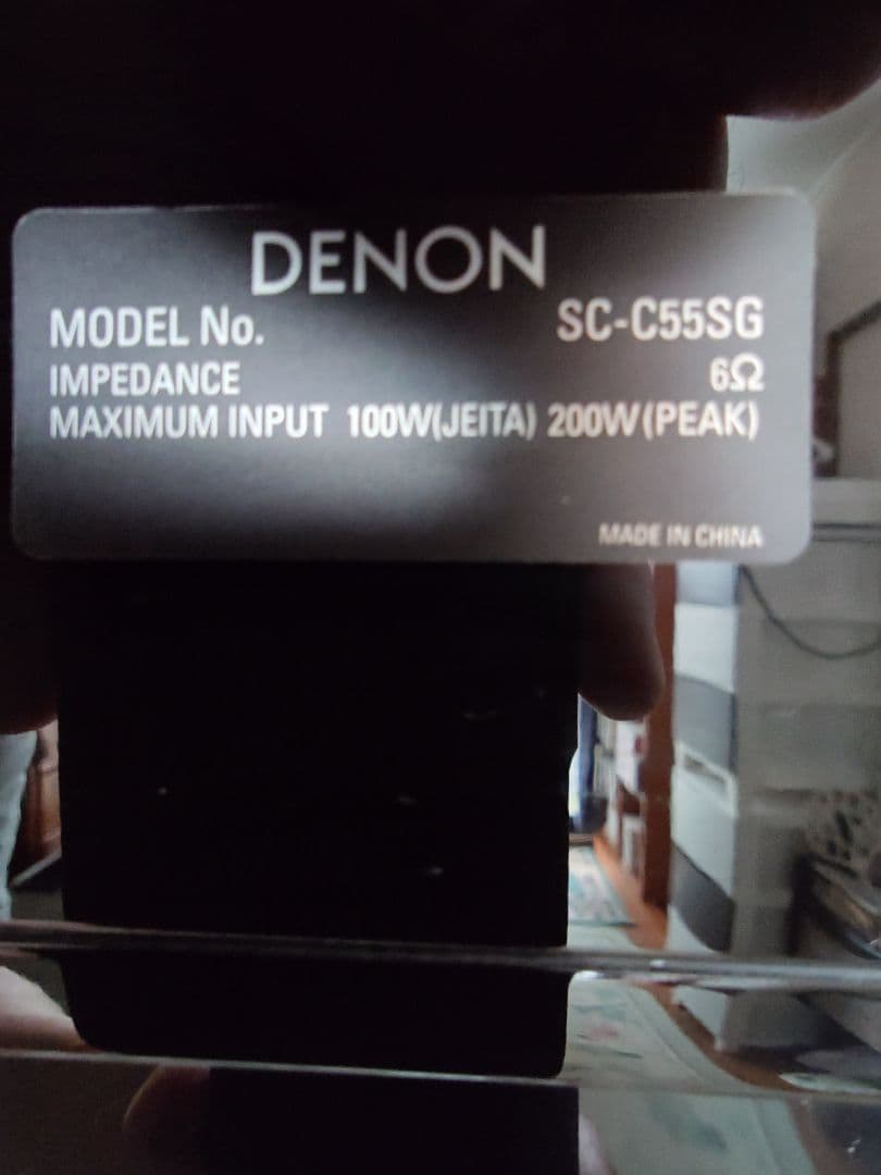 DENON他スピーカーセット ブラック 5スピーカー