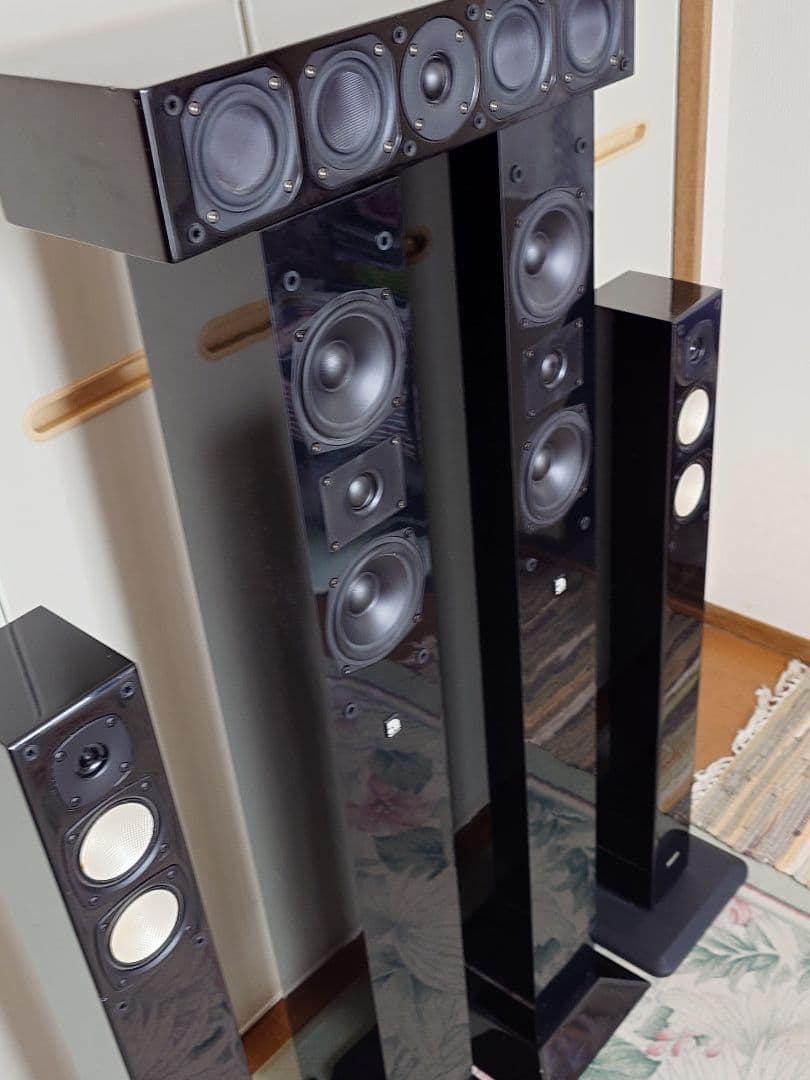 DENON他スピーカーセット ブラック 5スピーカー