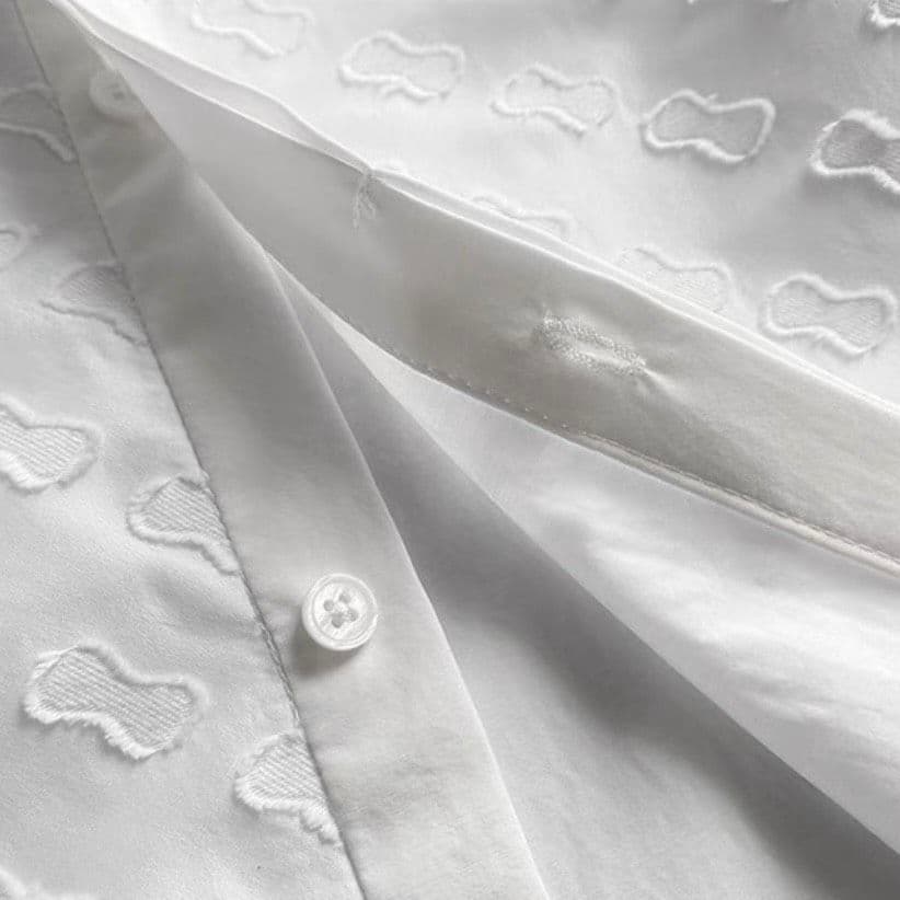 【新品未使用・即日発送】yori キティリボンレイヤードブラウス