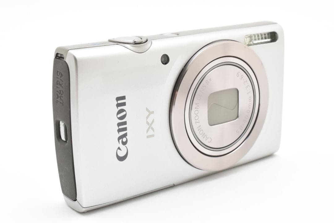 超美品 キヤノン IXY180 コンパクトデジタルカメラ シルバー Canon