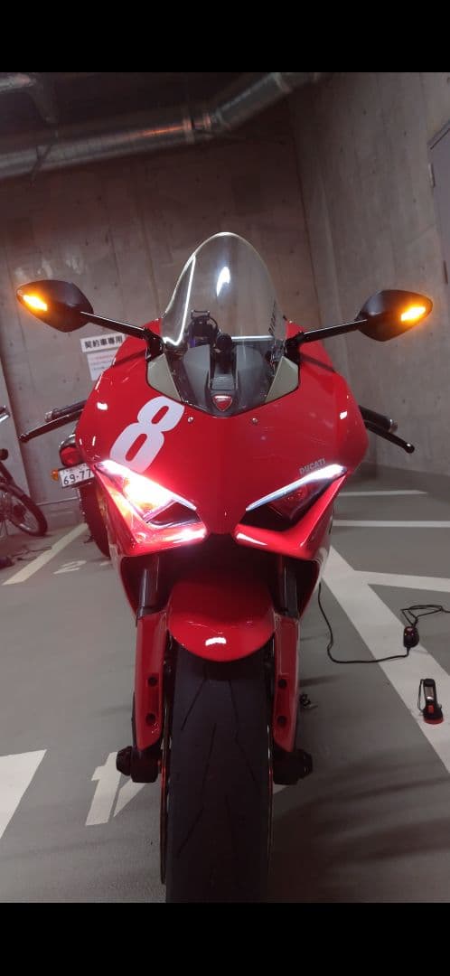 【新品未開封】rizoma・ウインカー内装ミラー・Veloce L Sport