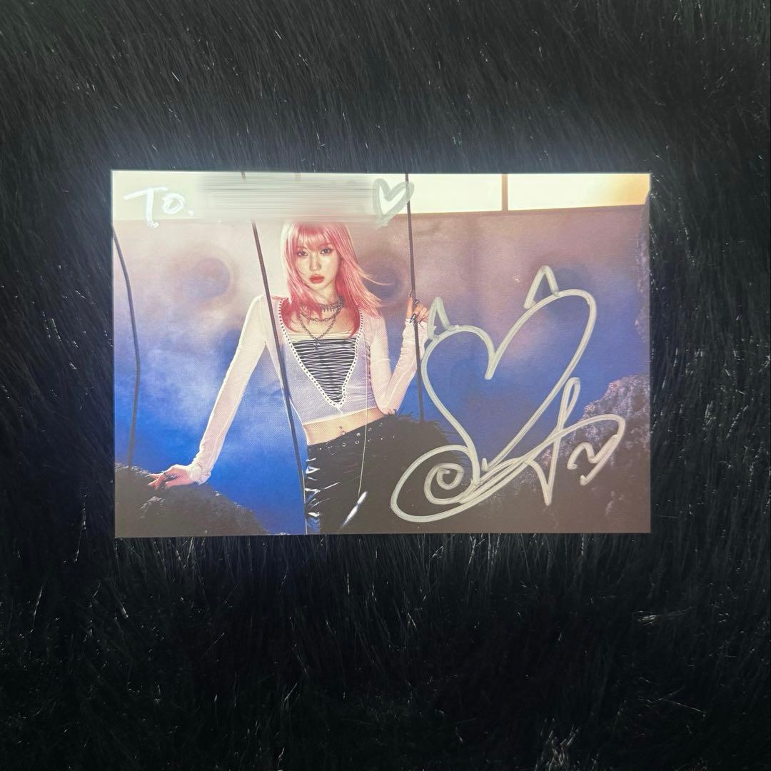 BABYMONSTER アサ WEGOUP 直筆サイン リリイベ ベビモン