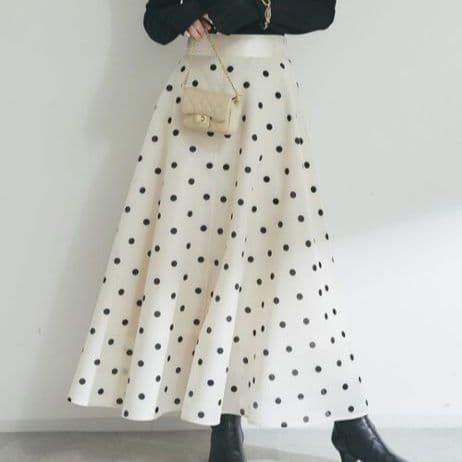 LaboutiqueBonBon オーガンサーキュラースカート