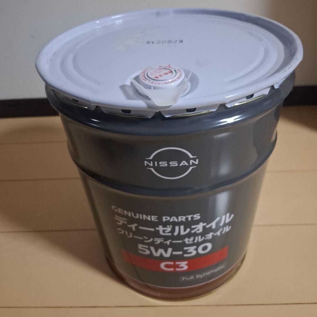 新品未使用　CLEAN DIESEL OIL 5W-30 C3 20L