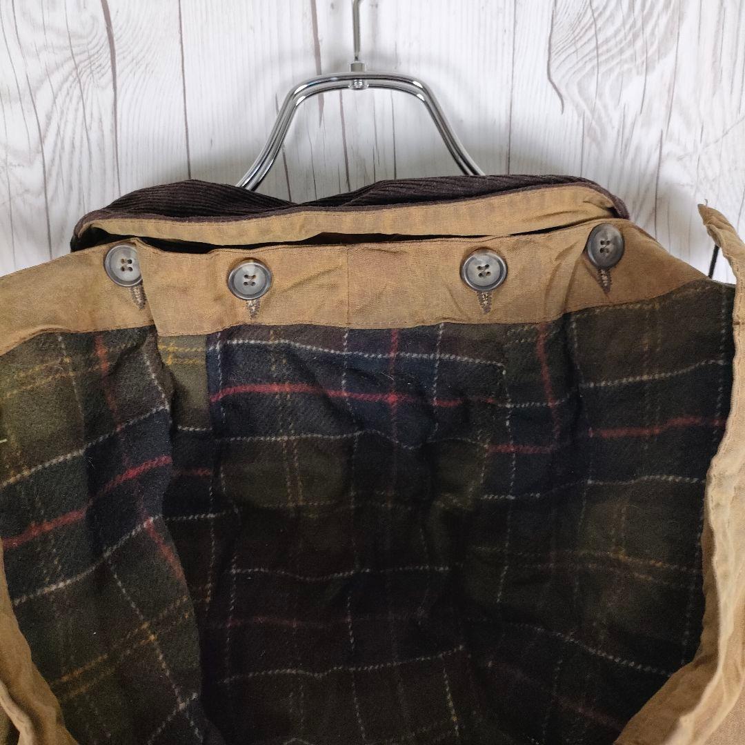 希少♪ バブアー オイルドジャケット BEAUCHAMP 英国製 茶 2XL