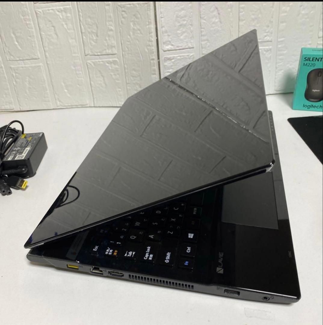 Windows11オフィス付き　 Webカメラ高速起動SSD美品NECノートPC