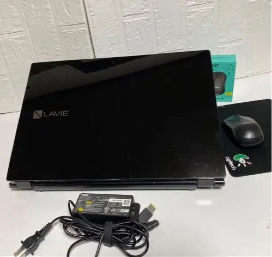 Windows11オフィス付き　 Webカメラ高速起動SSD美品NECノートPC