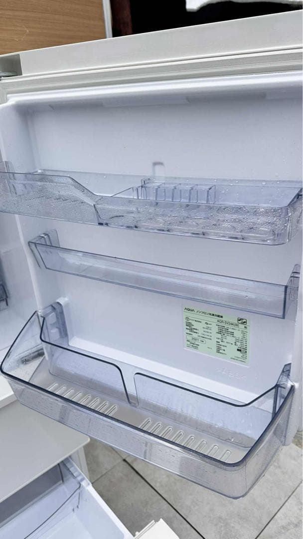 【セール】AQUA アクア 冷蔵庫　除菌機能 ミルク AQR-SV24K（W）