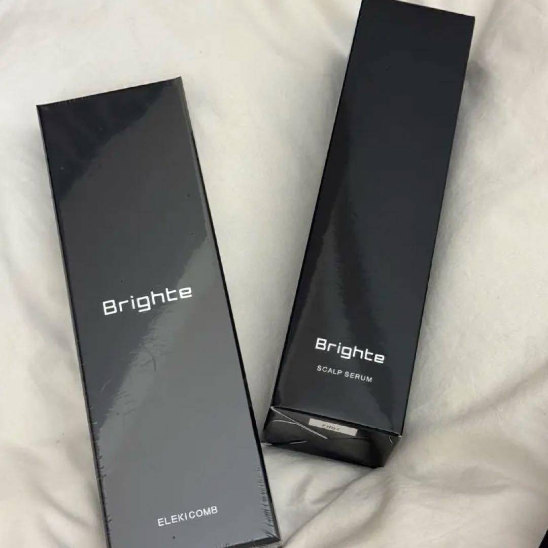 Brighte ELEKICOMB & SCALR SERUM セット