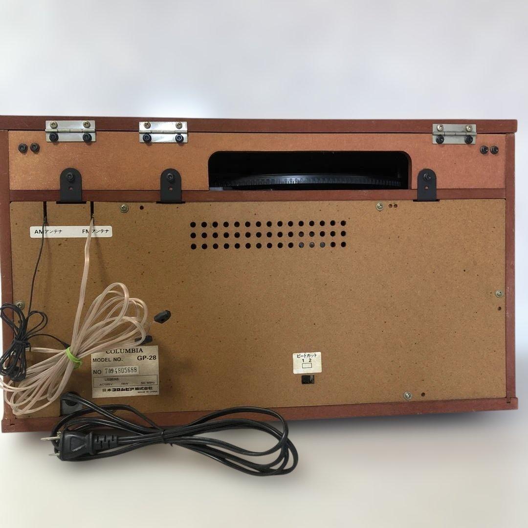 レコード　ラジオ　CD カセットテーププレーヤーCOLUMBIA GP-28