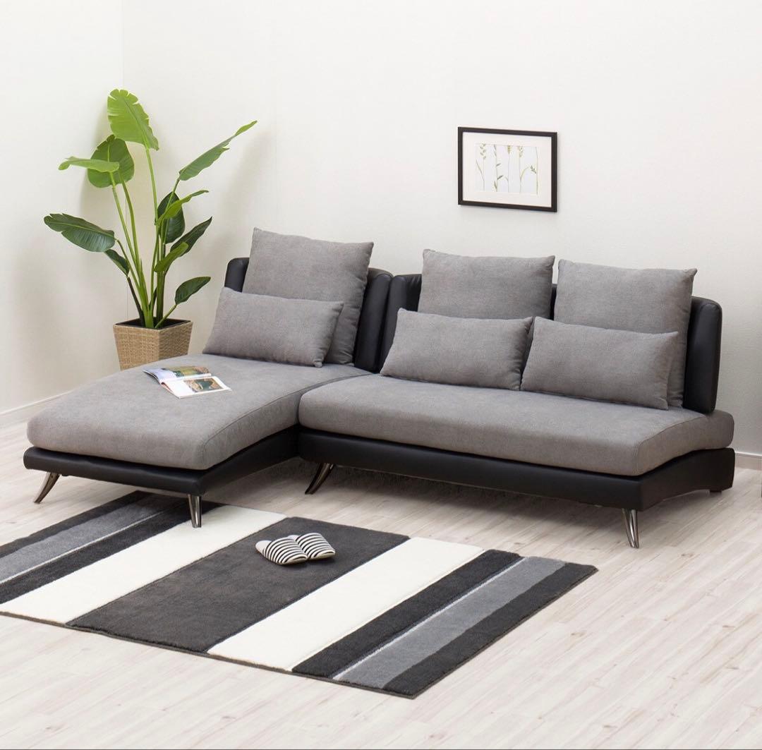 ニトリ カウチソファ 布張り ②のみ