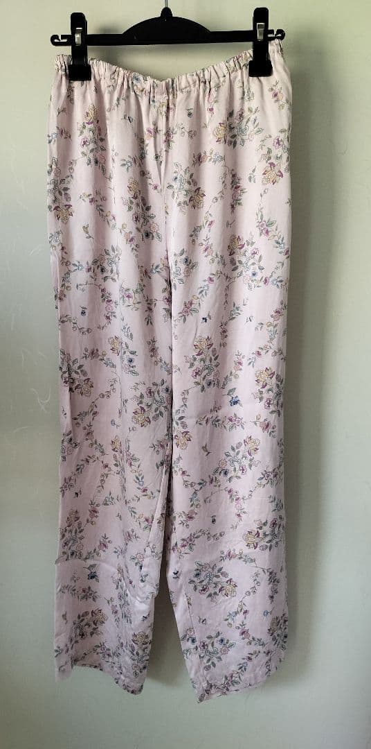 ワコール ミントン 高級シルクパジャマ 上下セット Ｌサイズ