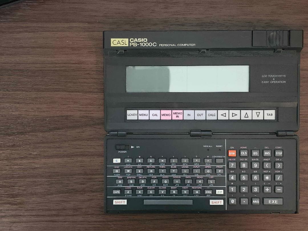 CASIO PB-1000C パーソナルコンピュータ 本体