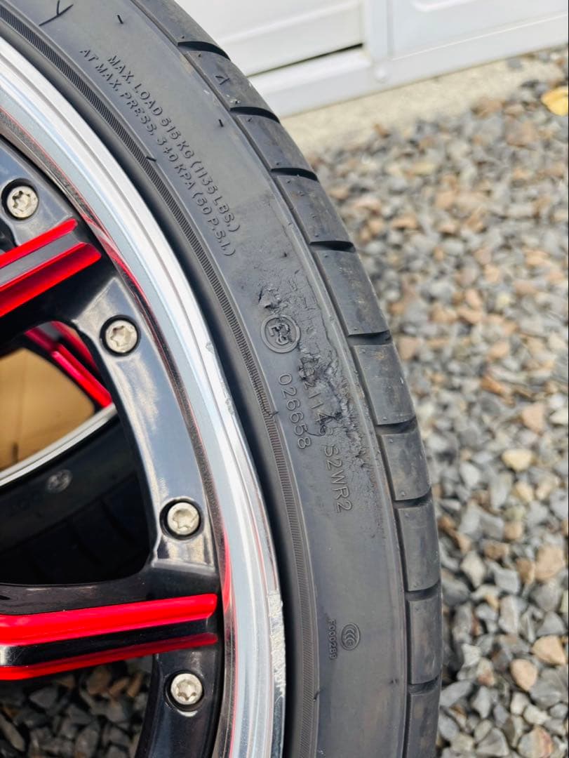 おく KUHL VERZ-WHEELS 19インチ タイヤ付き