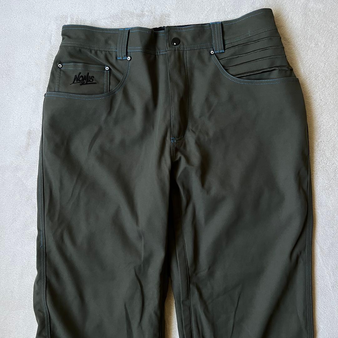 NOMIS ノーミス L スノーボードウェア上下 セットアップ 緑 チェック