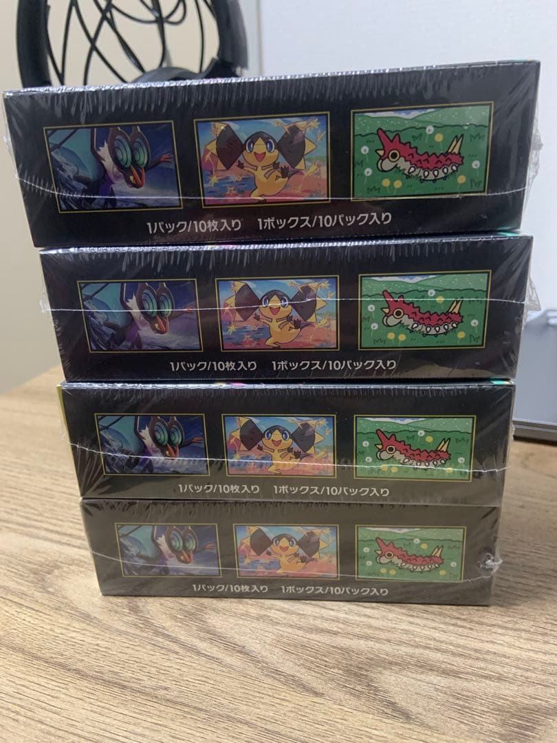 メガドリームex 4box 未開封シュリンク付き