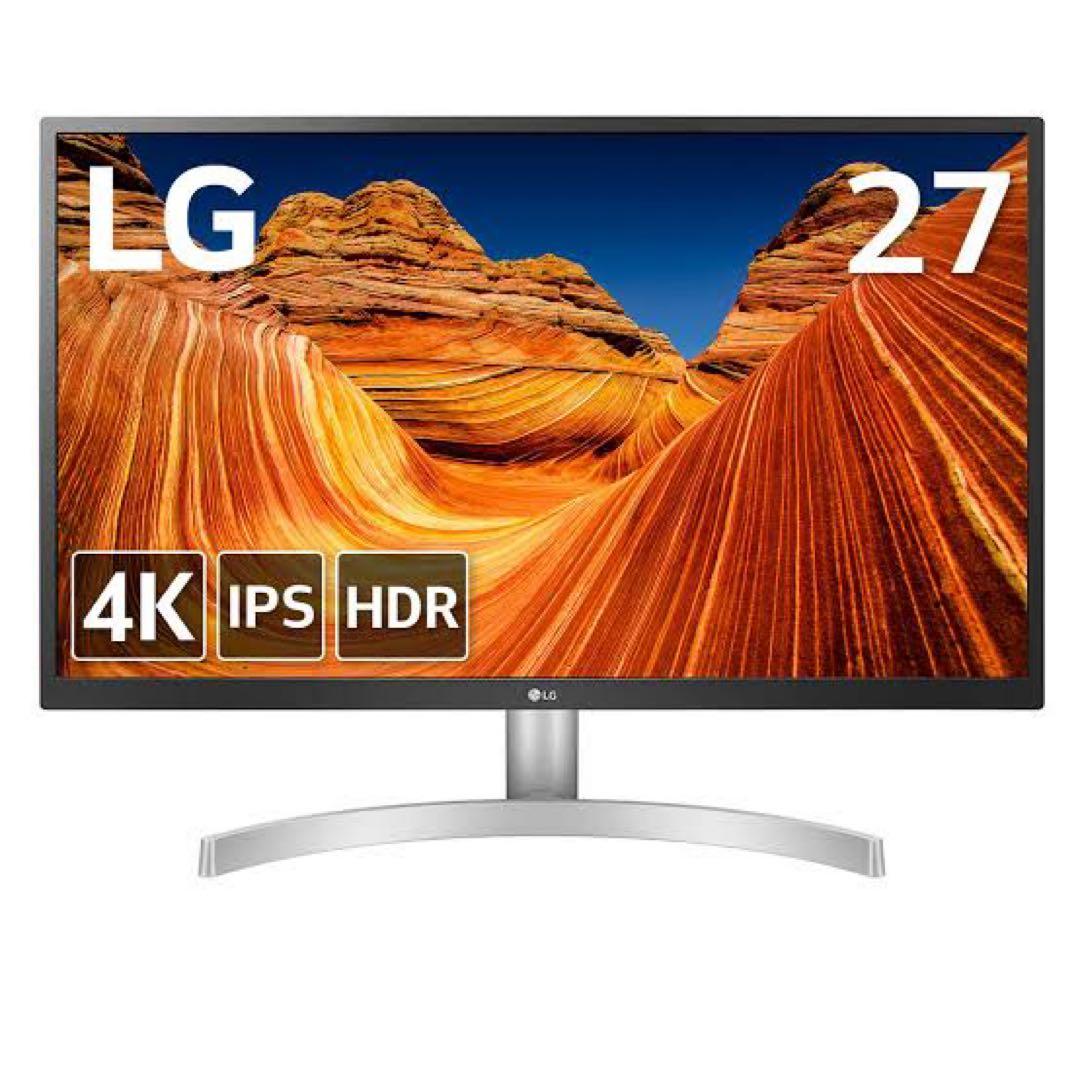4K LG モニター ディスプレイ 27UL500-W 27インチ